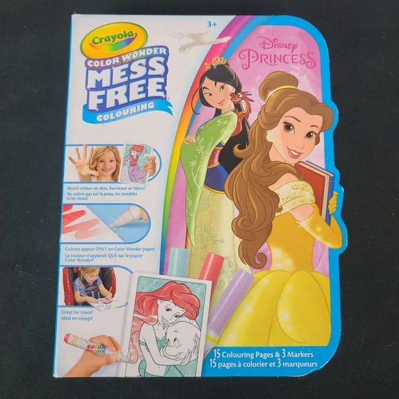 Crayola Color Wonder Mess Free Disney Princess Set. 7 Packs.